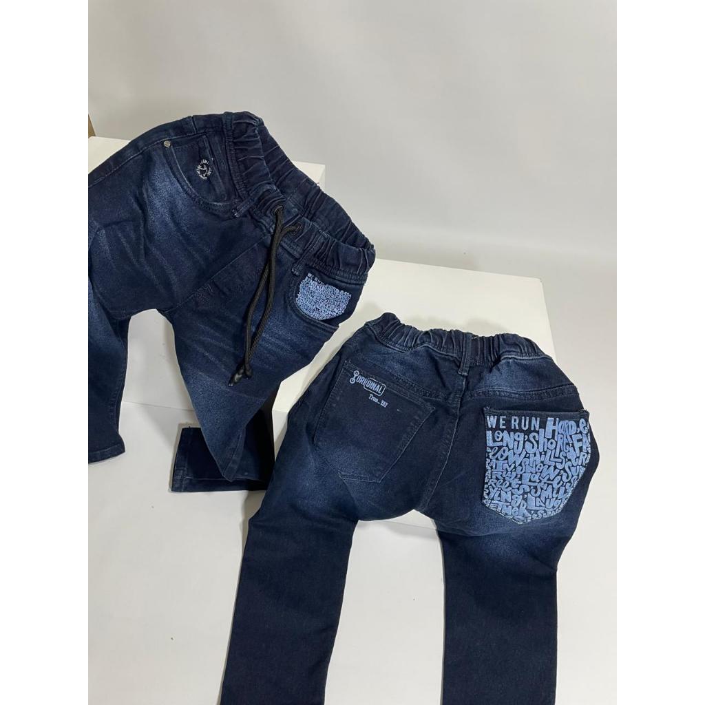 Celana Jeans Anak Laki Laki /  Celana Panjang Anak Cowok Model Trendi Kekinian Usia 4 - 13 Tahun #Bl