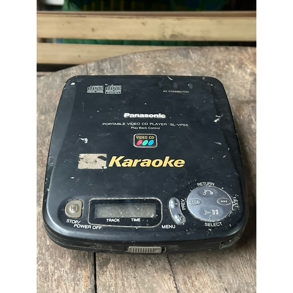 Portable VCD Player / Pemutar Kaset VCD, Panasonic SL-VP55