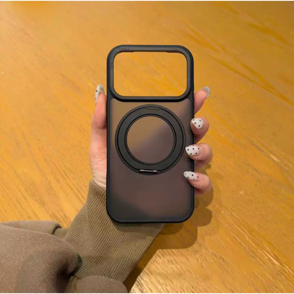 PREMIUM STANDING MAGSAFE CASE FOR IPHONE 17 PRO / 17 PROMAX  MAGNETIC STAND  BRACKET 360 DERAJAT
