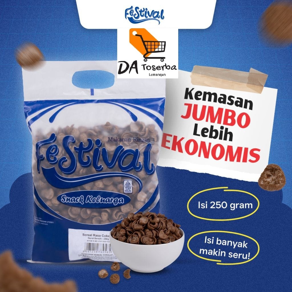 Festival Snack Sereal Coklat 250gr