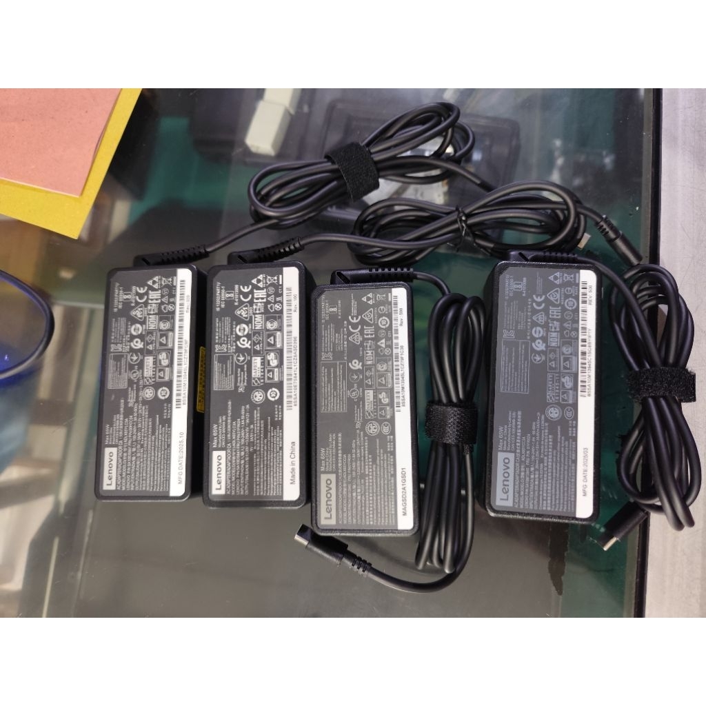 Charger Cas laptop lenovo Type C 65watt