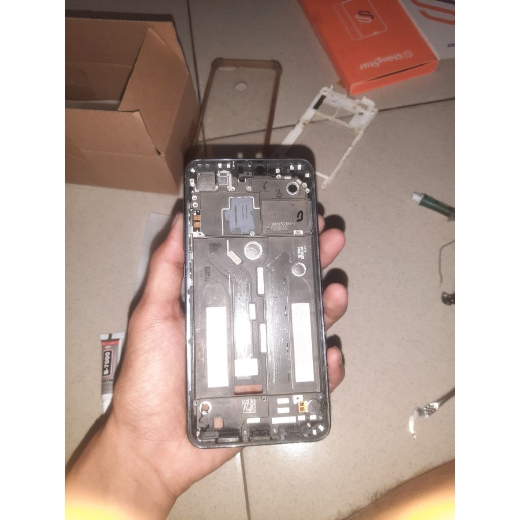 frame/bazel original copotan xiaomi mi 8 lite