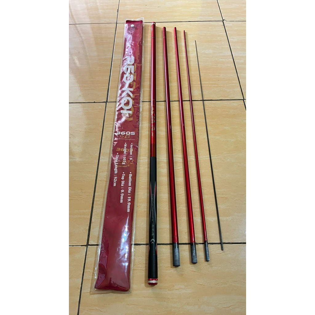 Tegek iguruai red koi 360cm