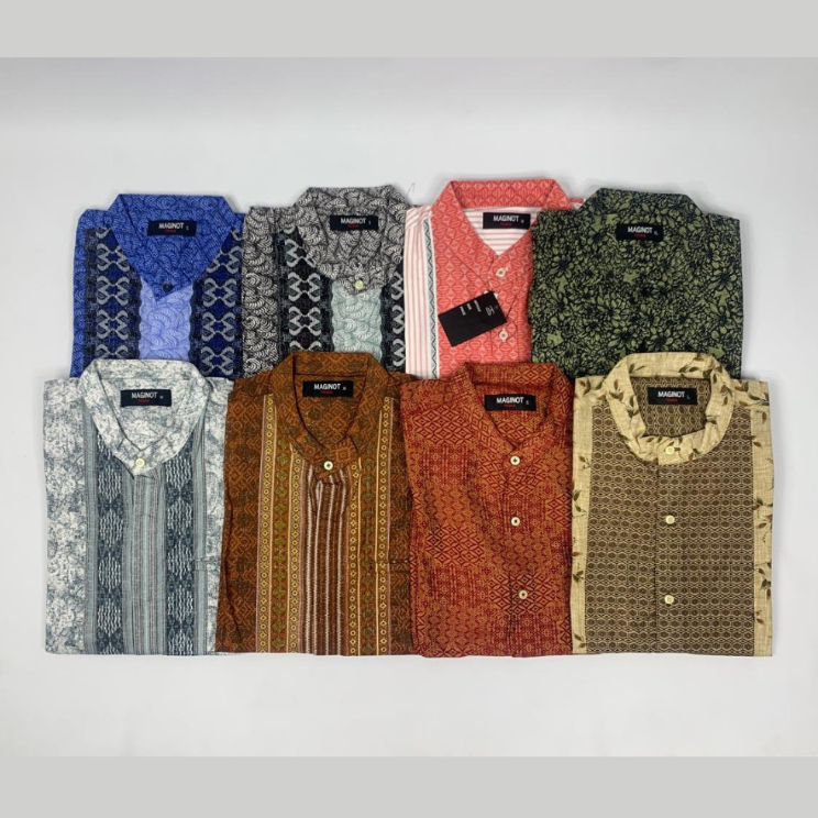 Baju Koko Pria Lengan Pendek Maginot Kemeja Koko Pria | Koko Premium | Baju Koko Pria