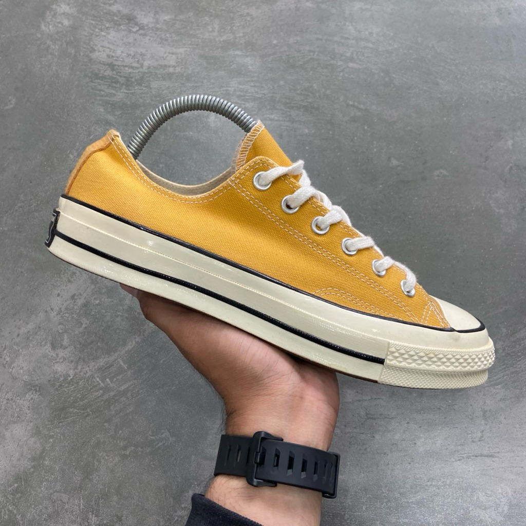 [Size 41] Converse Chuck Taylor All Star 70S low Sunflower Yellow 2019 (162063C) Second Original Kon