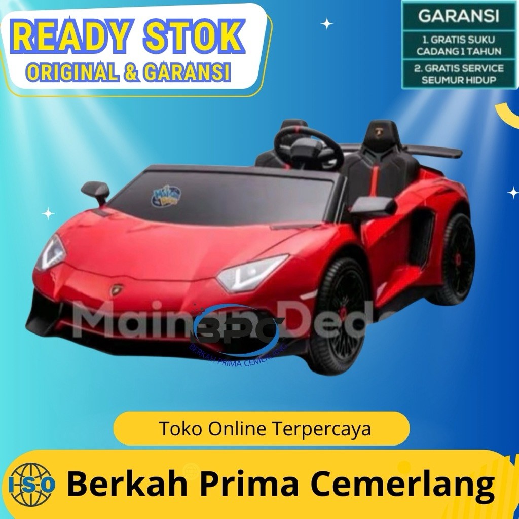 Mobil Aki Lamborghini Aventador Jumbo Lisensi NKYZ 033C 24V brushless