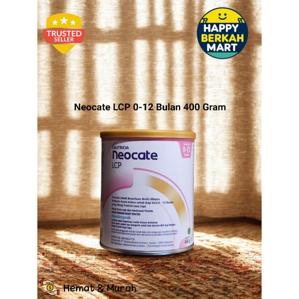 Neocate LCP Susu Formula Medis 400gr untuk Bayi Alergi Susu Sapi