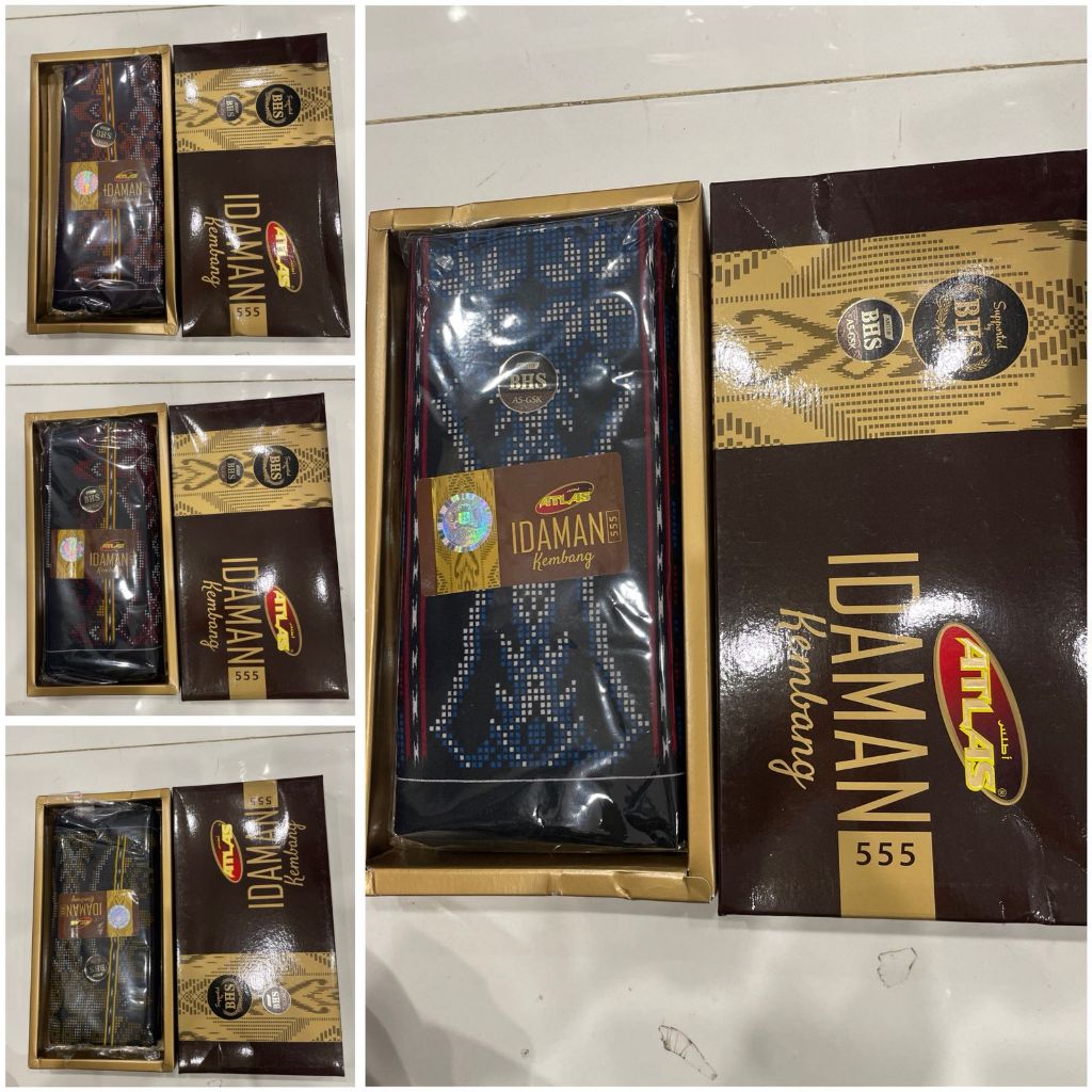 ATLAS, Sarung Atlas Idaman Kembang, Sarung Premium Dewasa