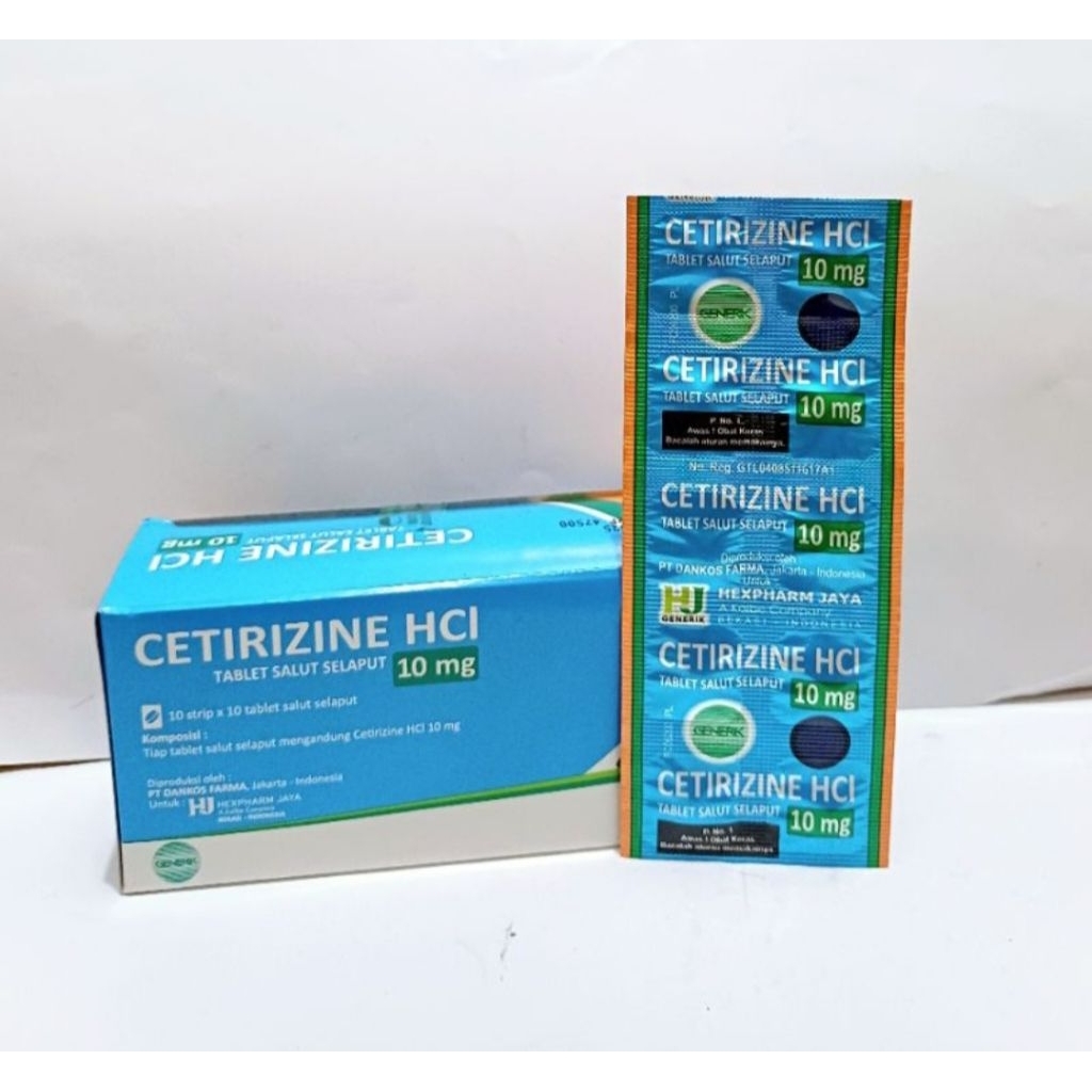 Cetirizine 10 mg 10 Tablet