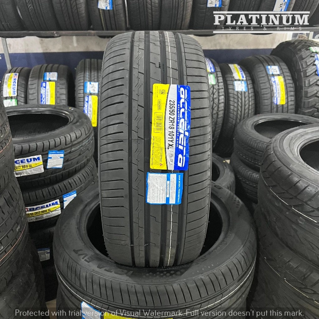 BAN MOBIL MURAH BERKUALITAS LOKAL ACCELERA IOTA EVT 235 50 R18  II 235/50 R18 ACCELERA