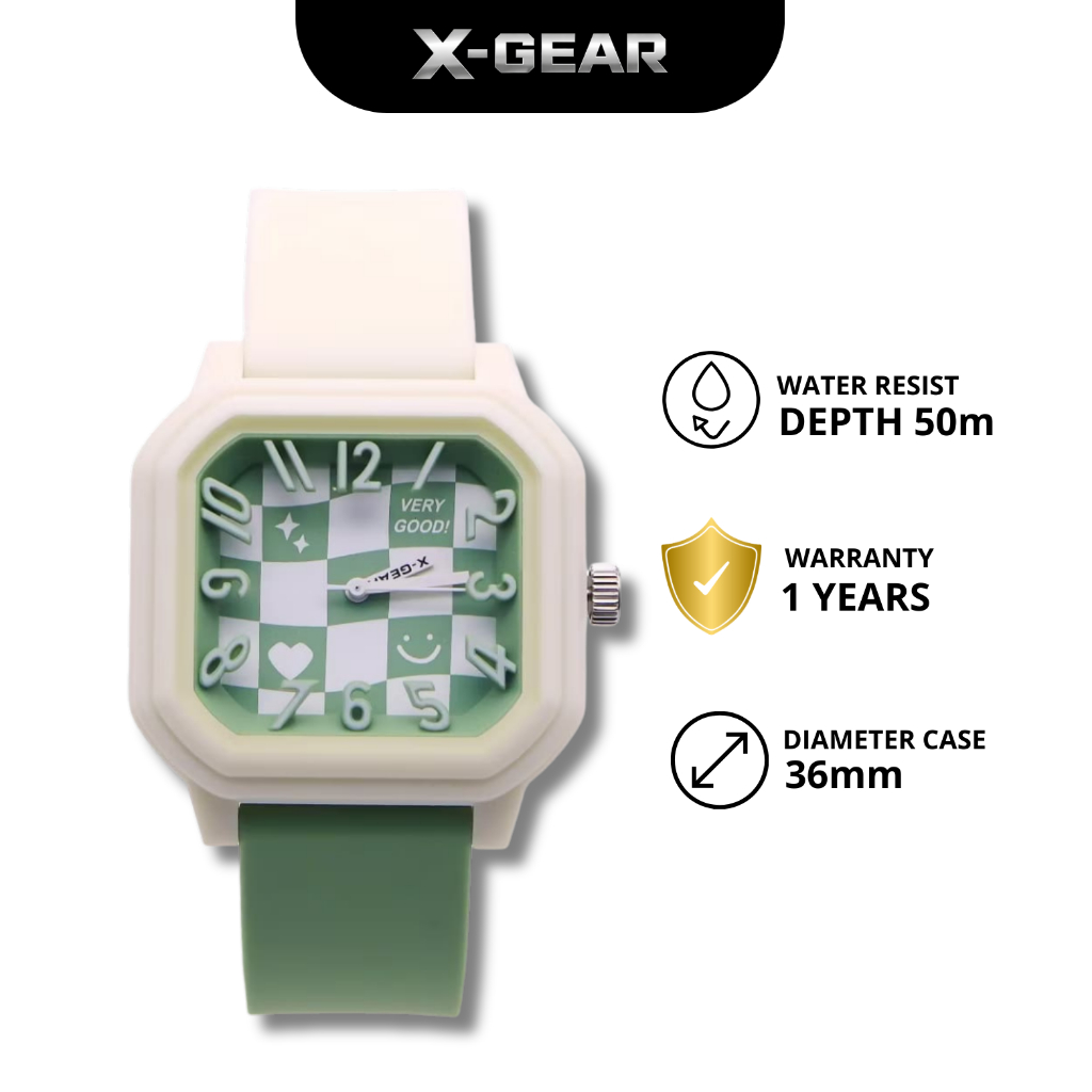 X-GEAR Hulkana Jam Tangan Wanita Jam Tangan Cewek Tahan Air Jam Tangan Trend 2026 Garansi 1tahun