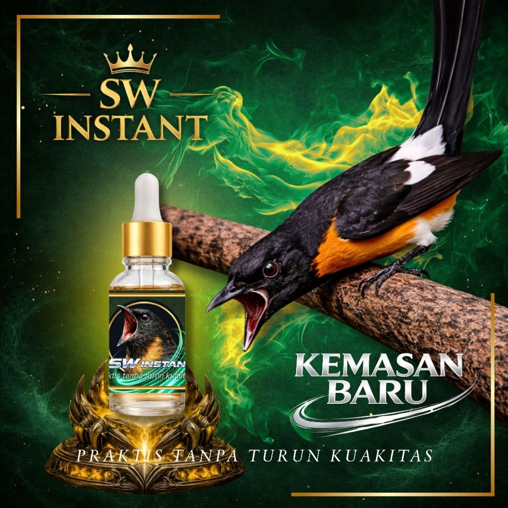 SW INSTAN dari SKYWINGS PREMIUM Vitamin burung murai batu