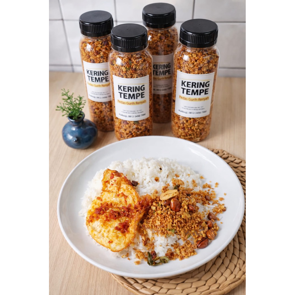 KRIUK TEMPE / KERING TEMPE LAUK MAKAN