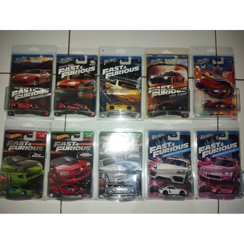 HOTWHEELS FNF MITSUBISHI EVOLUTION & HONDA S2000 SUKI