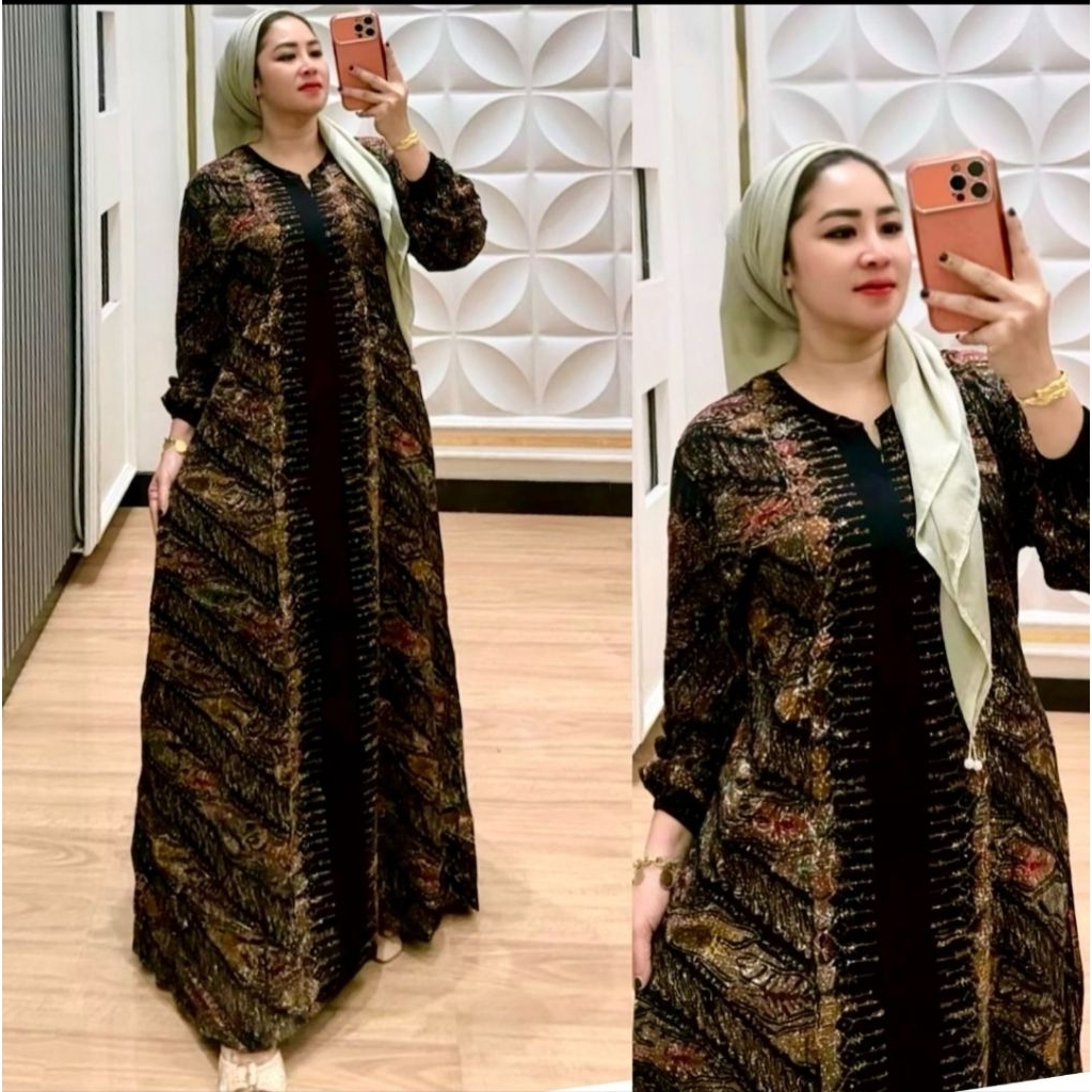 Gamis Rayon twill setorjoan/batik