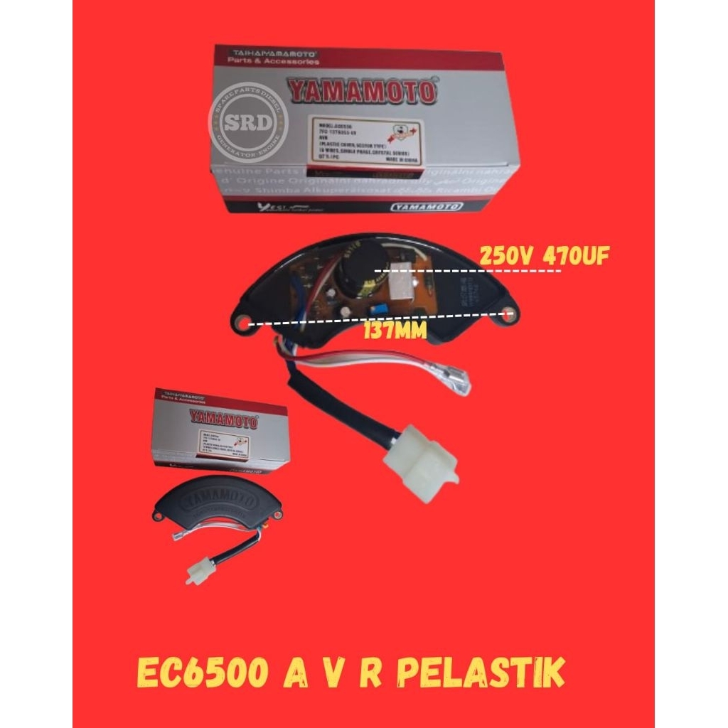 Avr plastik genset ec6500-8900watt