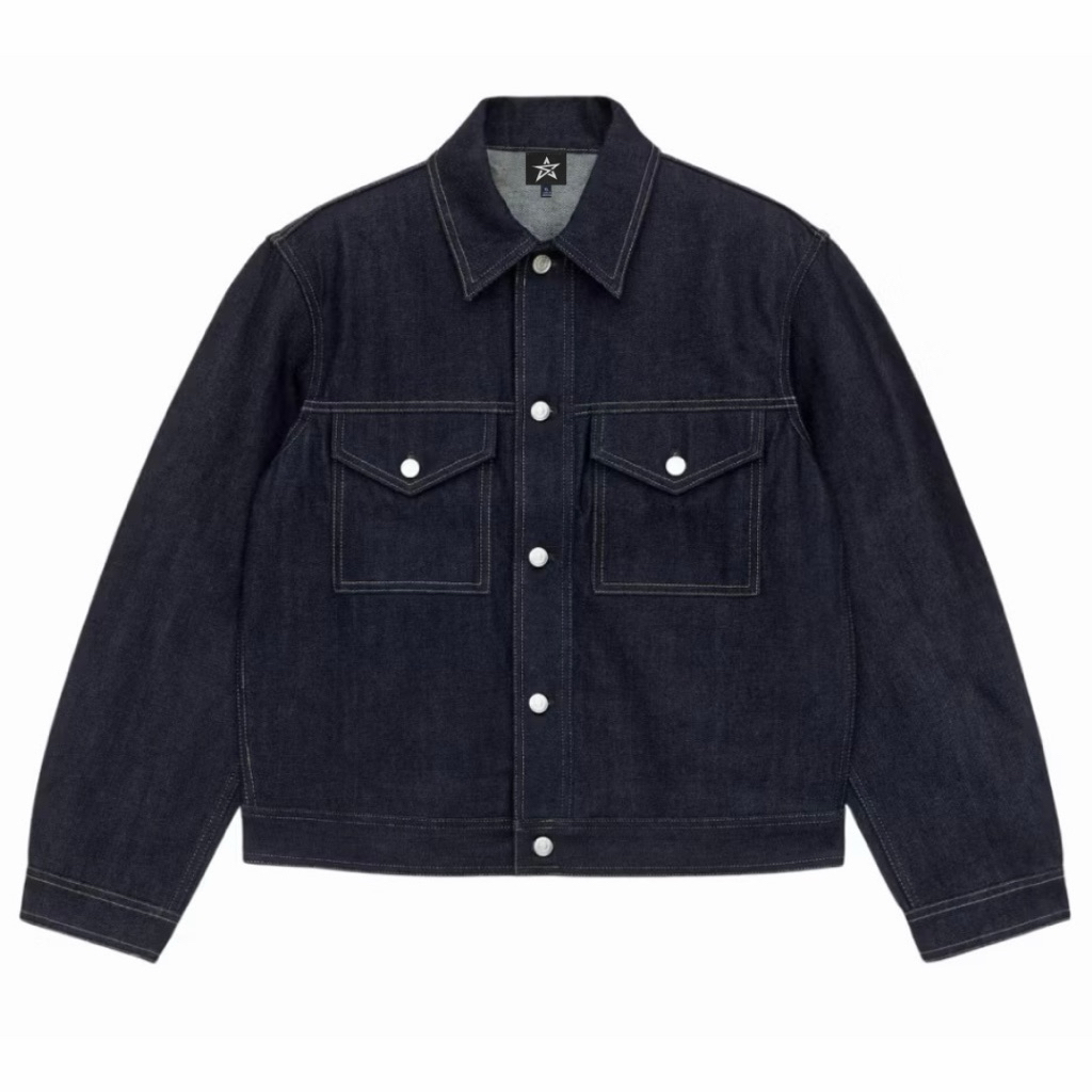Sai - Canda WorkJacket Denim Boxy Trucker Jacket Denim Raw