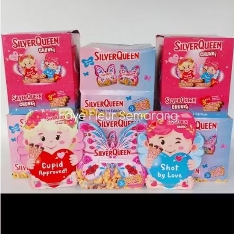SilverQueen Special Edition / Cokelat  SilverQueen Valentine | Butterfly / Cupid
