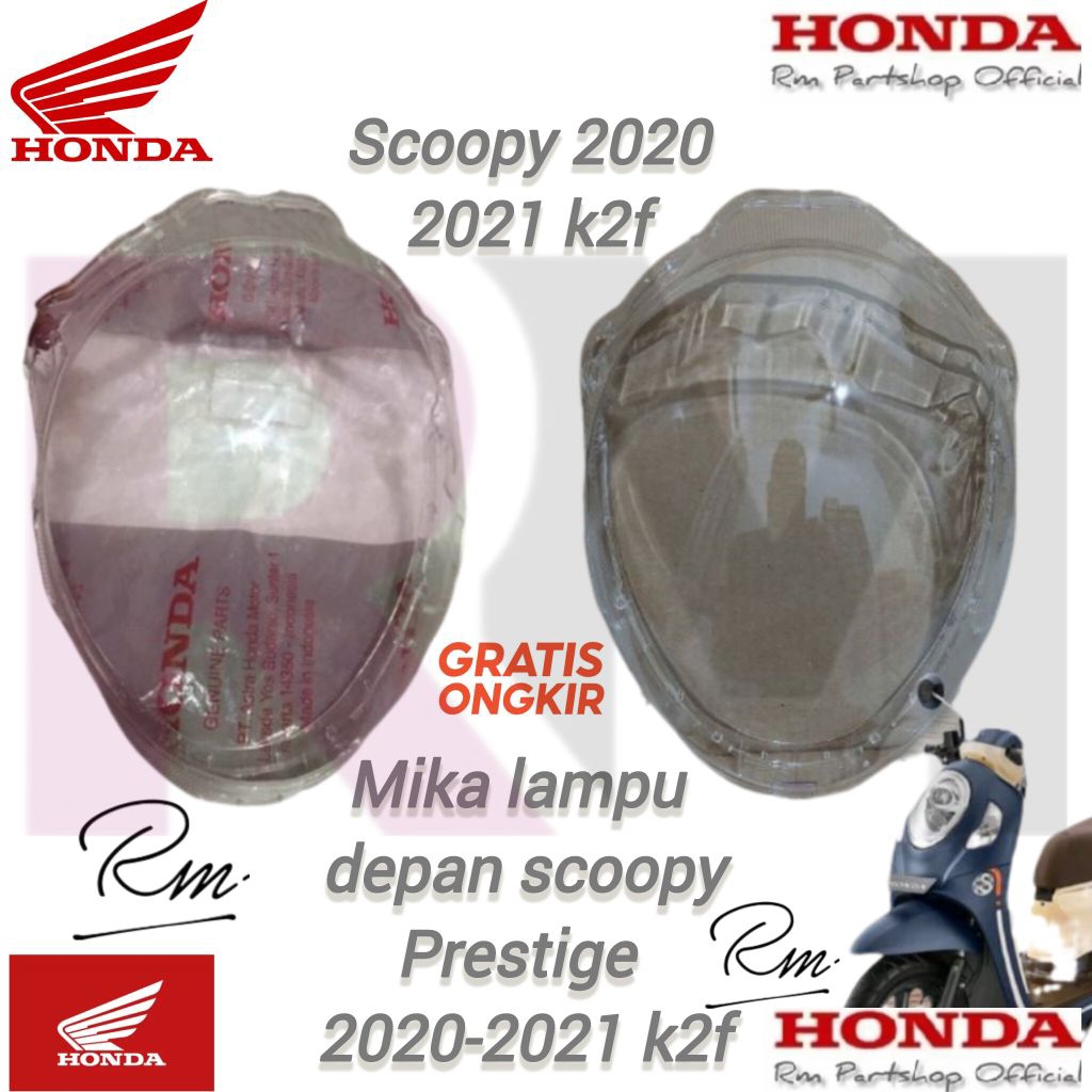 mika Lampu Depan mika reflektor Scoopy Prestige 2021-2022 K2F