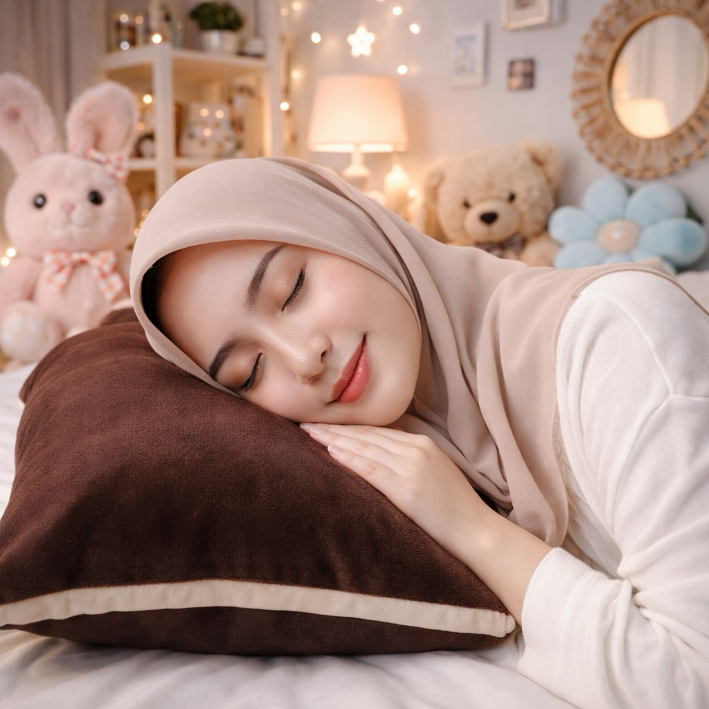 Rifs-Bantal Polos Kotak Lucu Viral Bahan Velboa Lembut 40X40 Boneka Bantal Kursi Sofa Ruang Tamu