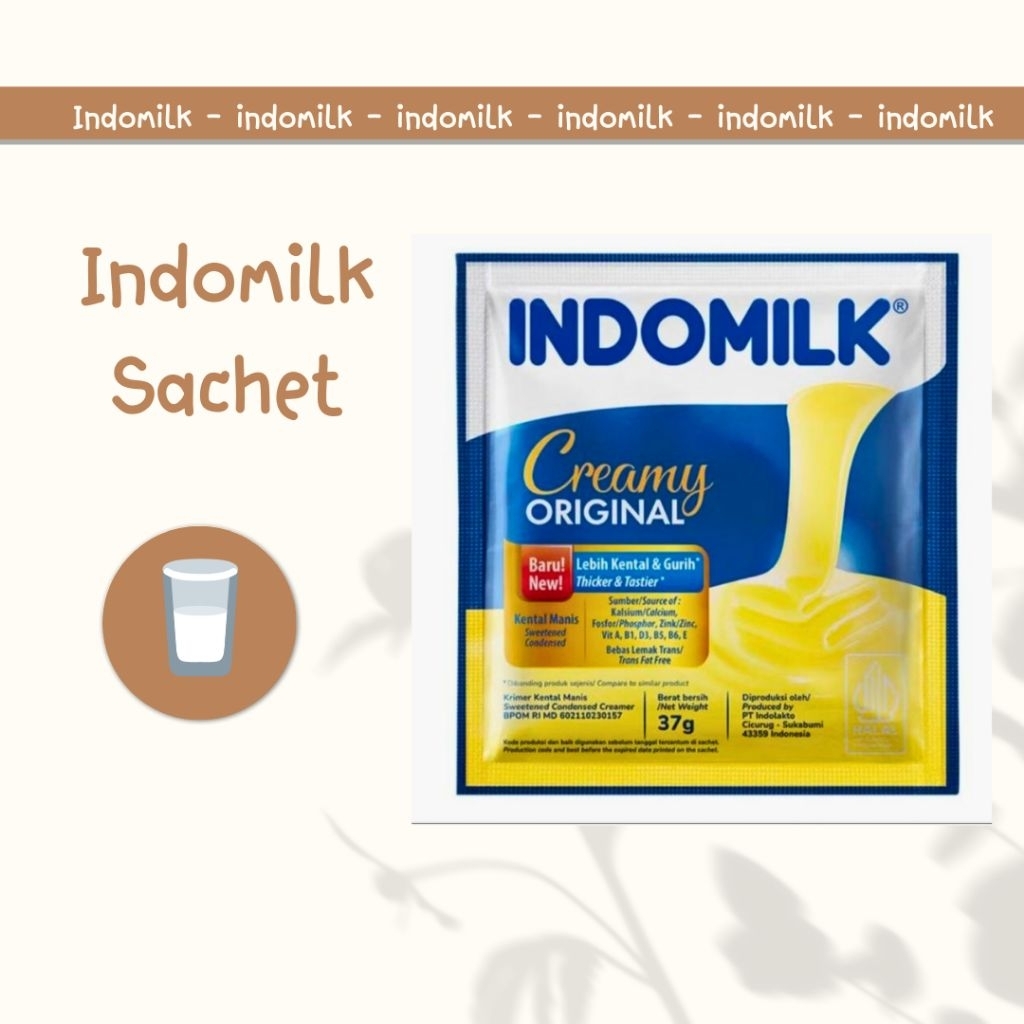 Susu Kental Manis Indomilk Sachet