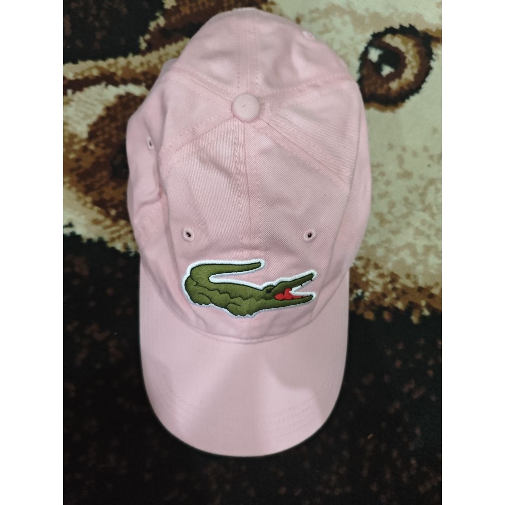 Topi Lacoste Big Logo Good Condition