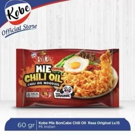 Mie Chili Oil Original BONCABE Lv. 15