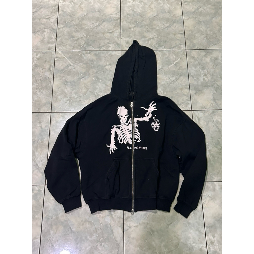 filling street hoodie zip