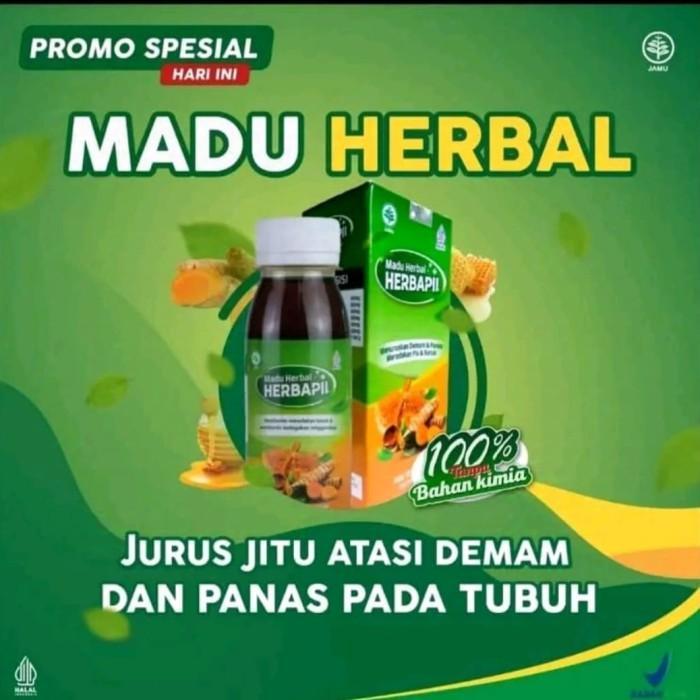 Madu Herbal Herbapil Sinusitis Dan Batuk BPOM Halal