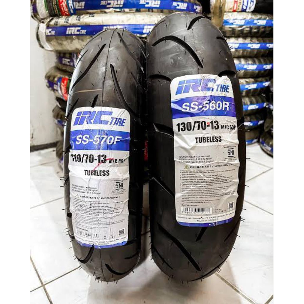 Ban belakang motor nmax ukuran 130/70 -ring13 merek IRC /Ban nmax uk130/70-13 /Ban belakang motor Nm
