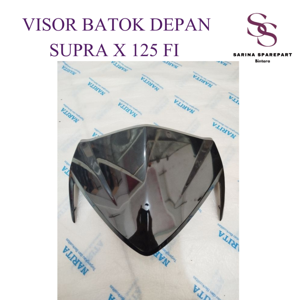 Visor batok kepala depan Supra x 125 fi visor batok lampu depan Supra x 125 fi