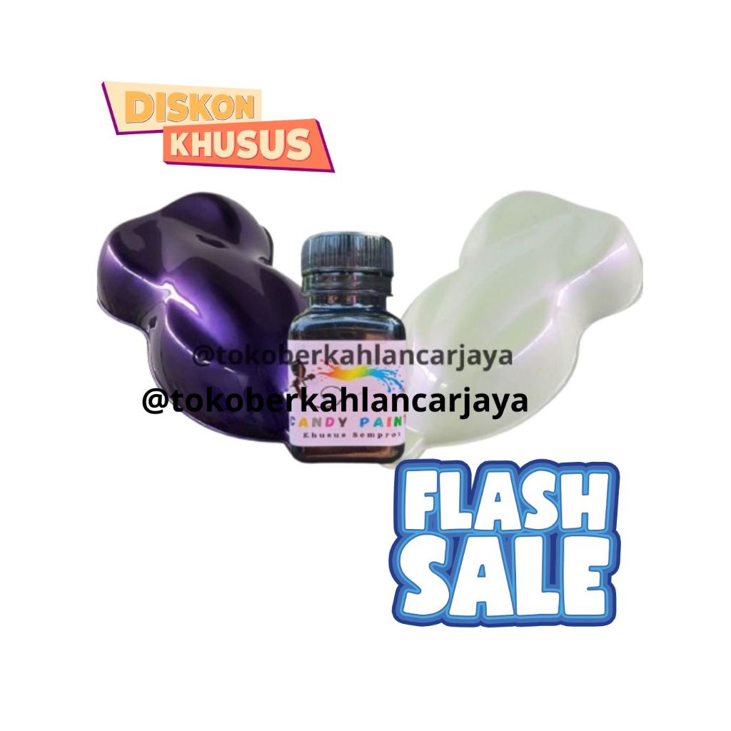 (SEMPROT) 50 ML LEMBAYUNG CAT CANDY MUTIARA LEMBAYUNG CAT PEWARNA SPESIAL LEMBAYUNG