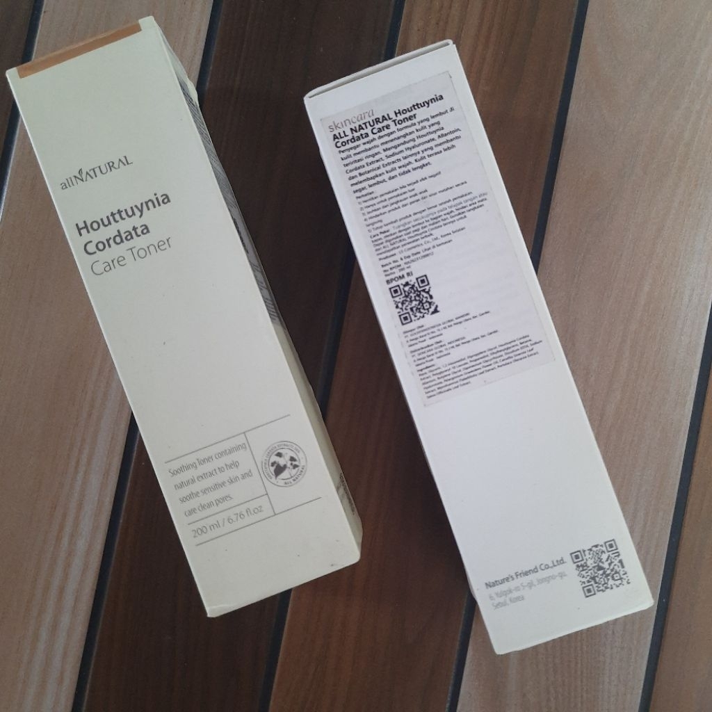[NEW] allNATURAL Houttuynia Cordata Care Toner 200mL Korean Toner