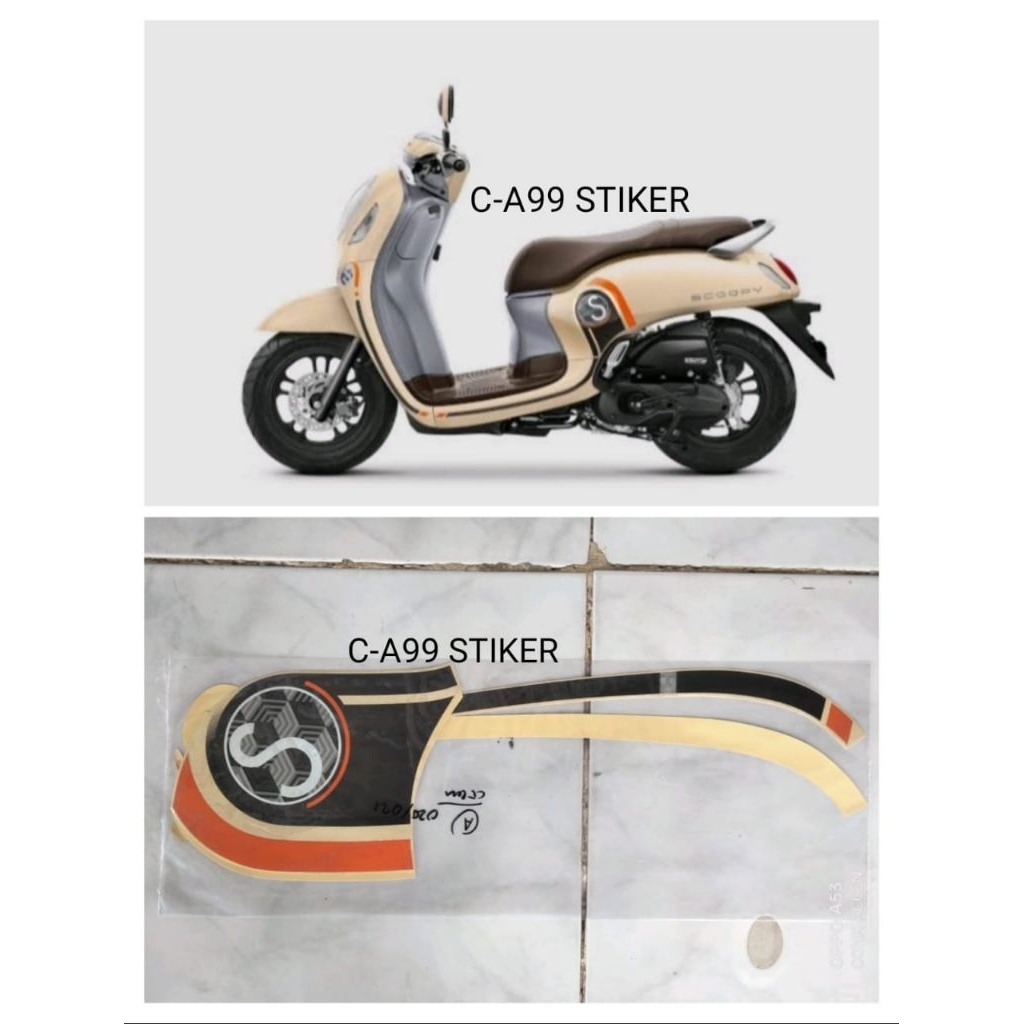 striping original Scoopy 2021/22 cream