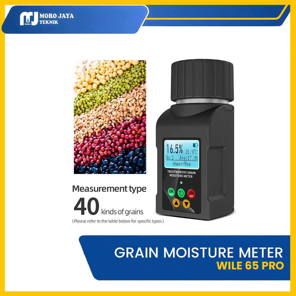 Alat Ukur Kadar hadiah Casing aluminium Air pengukur kadar air inport Biji Kopi Grain Moisture Meter