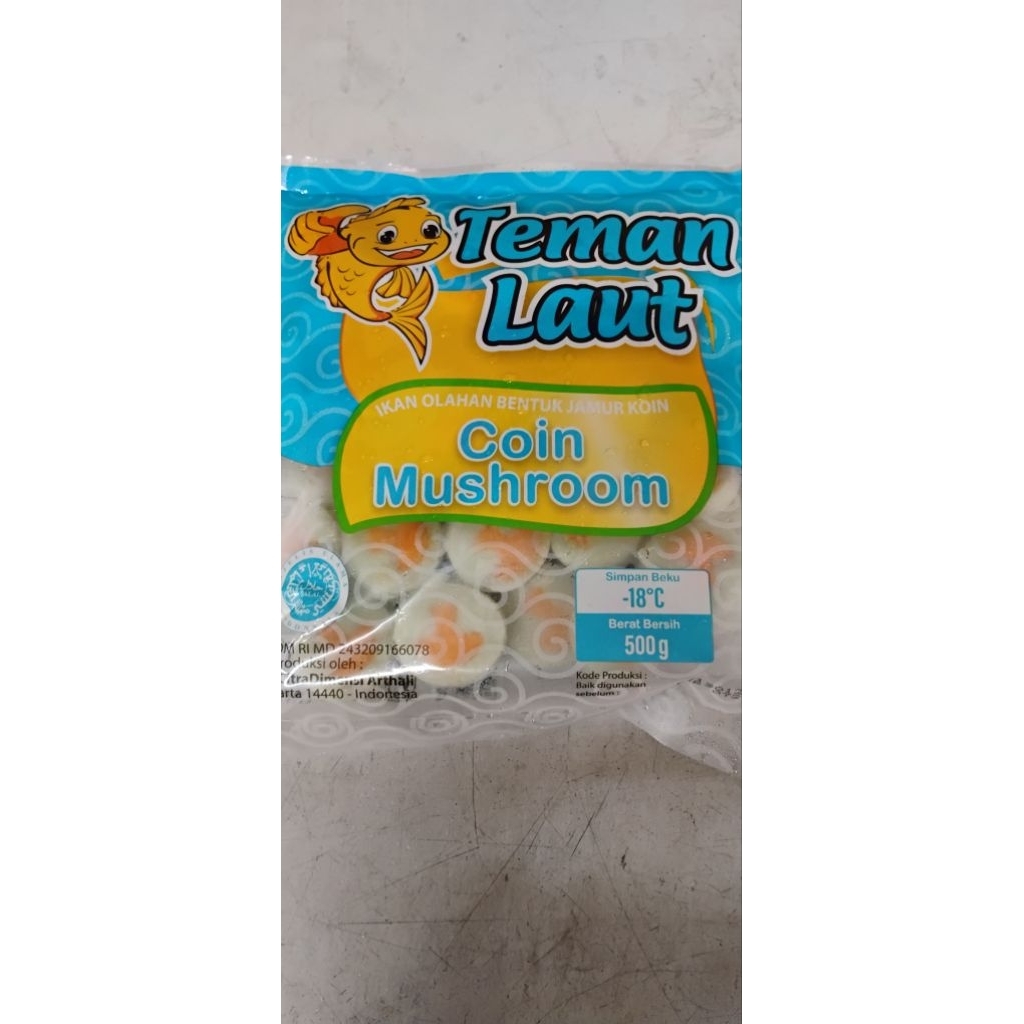 Teman Laut Coin Mushroom 500gr