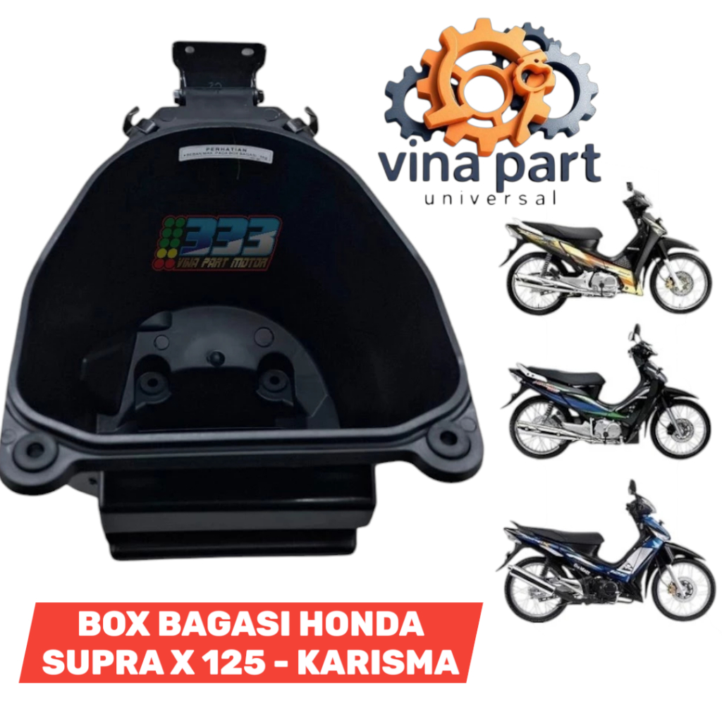 box bagasi honda karisma supra x 125 lama dan new batman KPH 81250KPH880