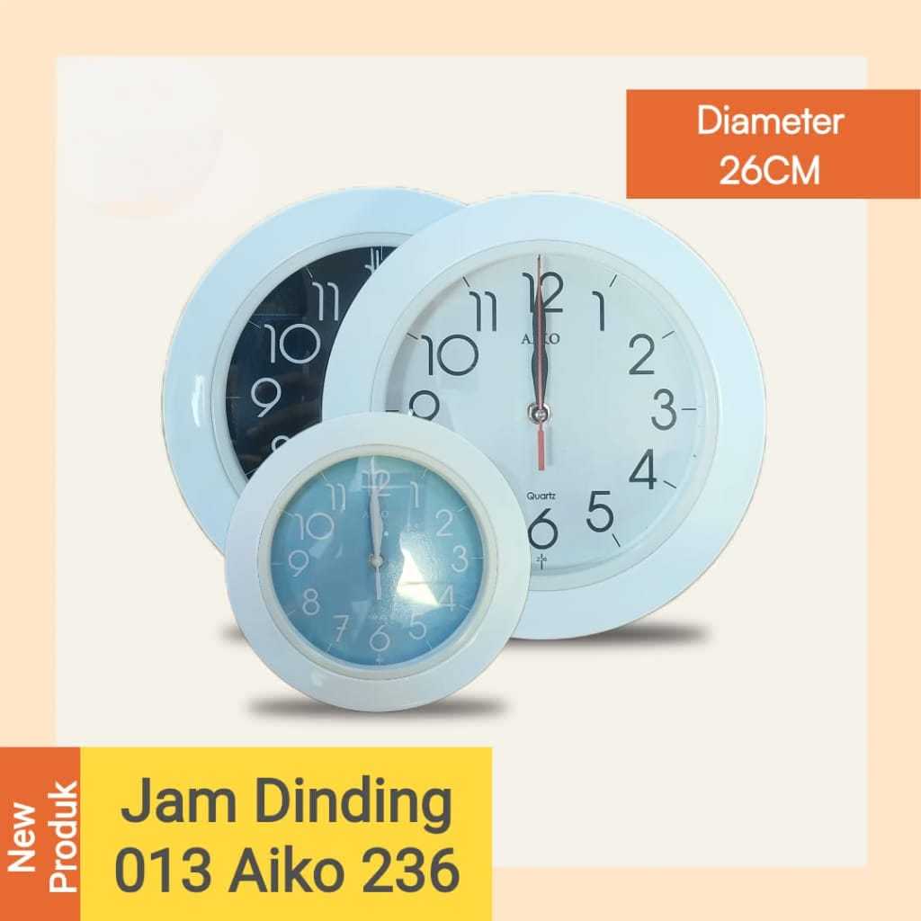 (CHM)  JAM DINDING 013 AIKO/ JAM DINDING POLOS