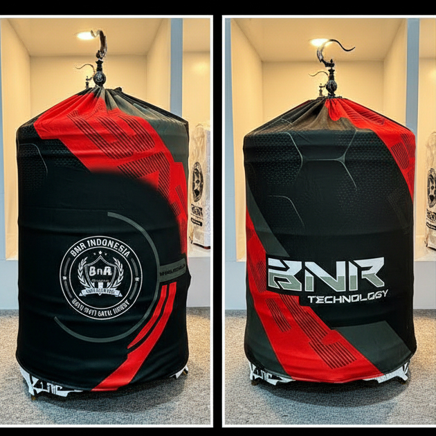 KRODONG BNR MURAI NO 2 MOTIF RED TECNO