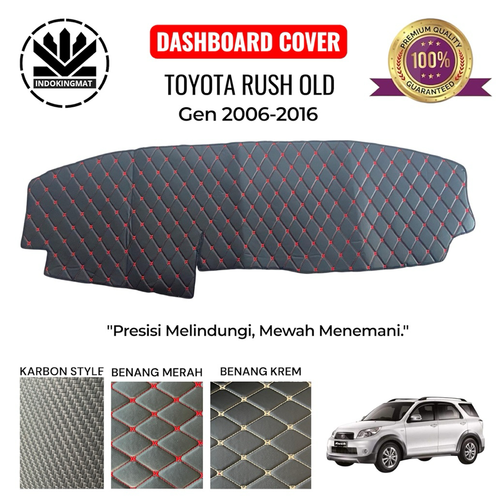 Alas Dashboard Toyota Rush Dashboard cover