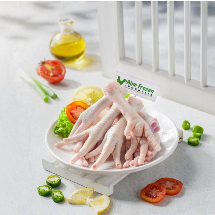Ceker ayam tanpa kuku - Frozen - Daging Segar - Halal - Alim Frozen