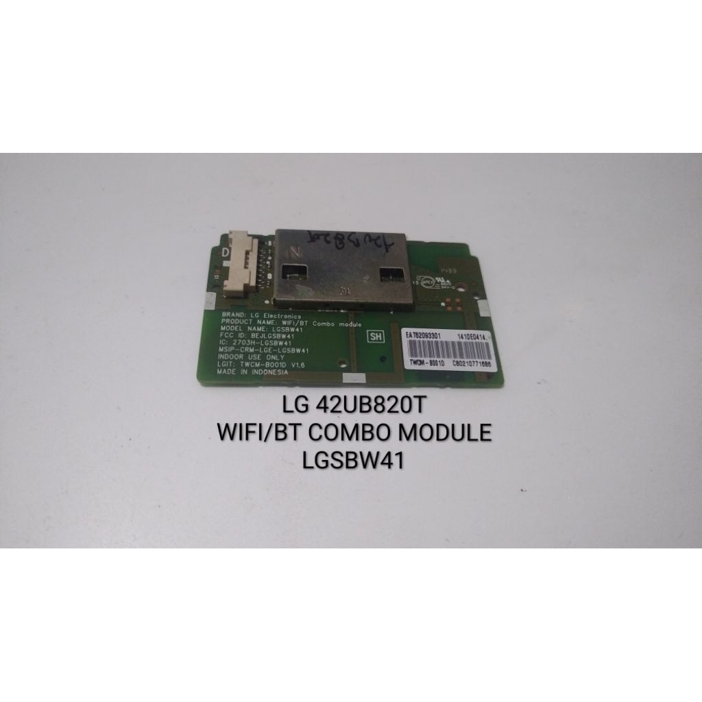 Module wifi module bluetoth tv lg 42ub820t