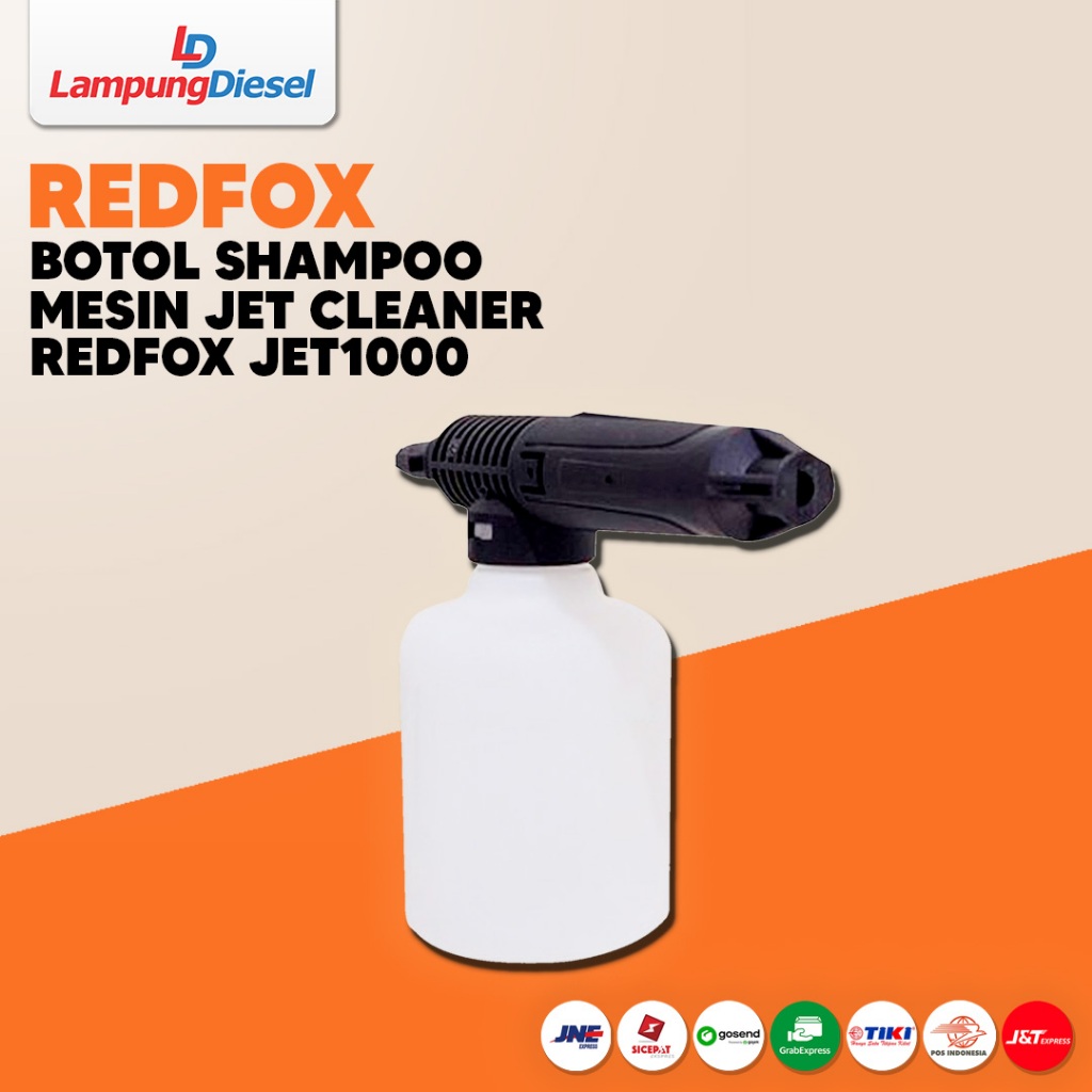 REDFOX Jet 1000 Botol Shampoo Khusus Jet Cleaner - Steam Listrik