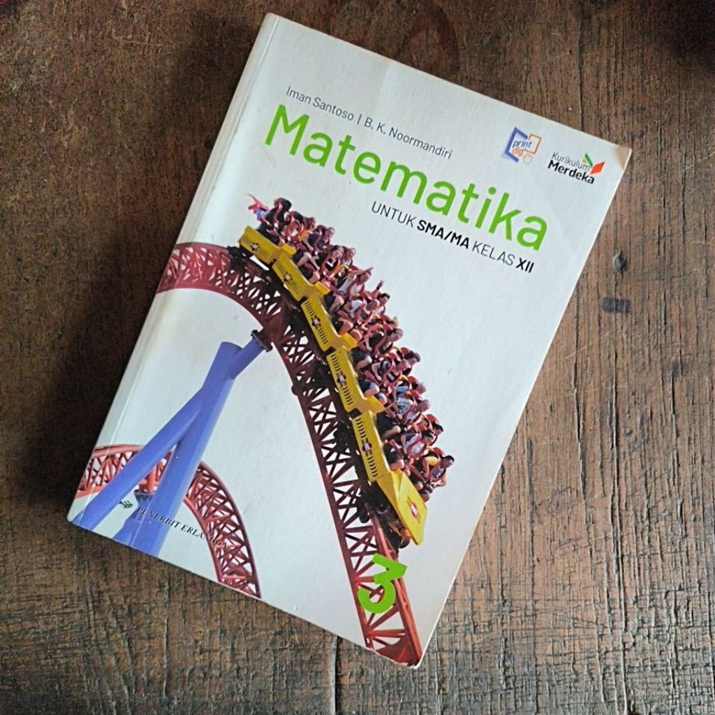 matematika kelas 12 Erlangga (bekas)
