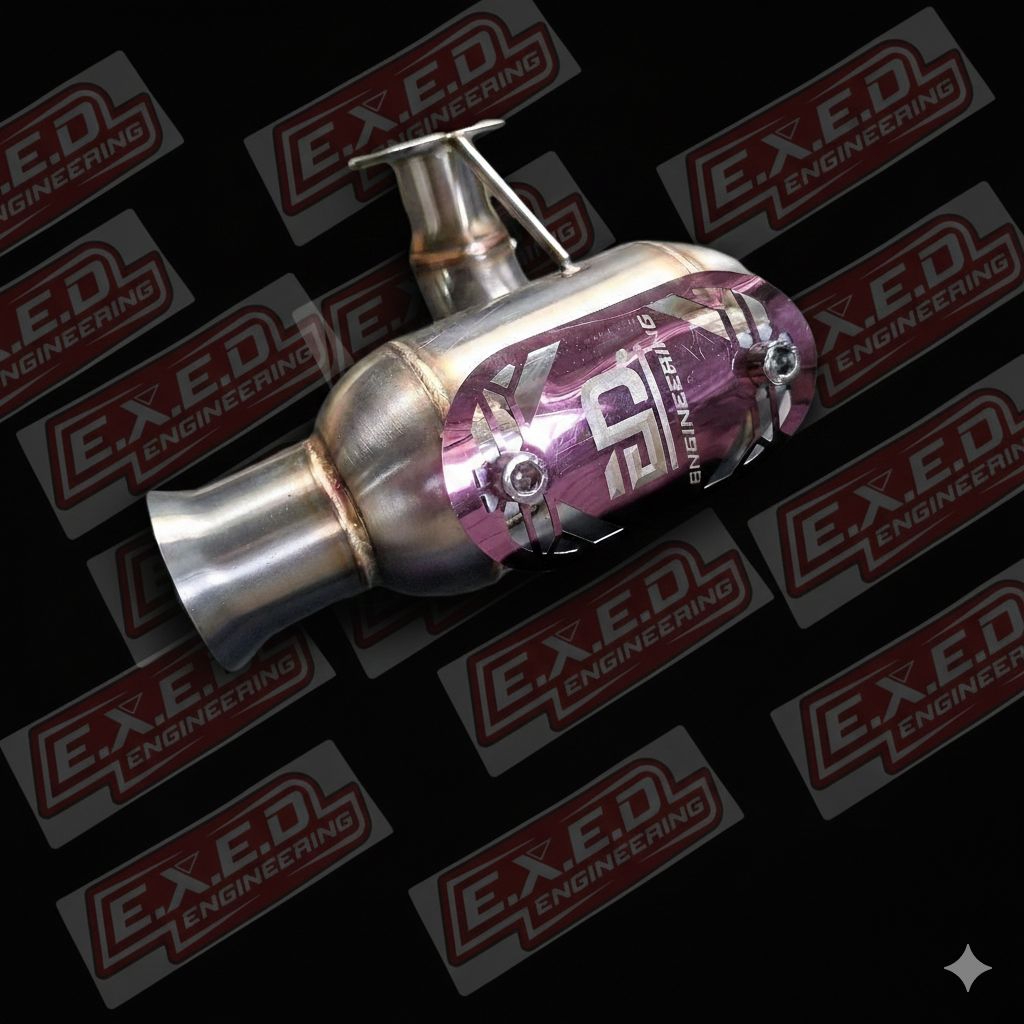 knalpot mesin sprayer 50CC mini gp ORIGINAL EXED