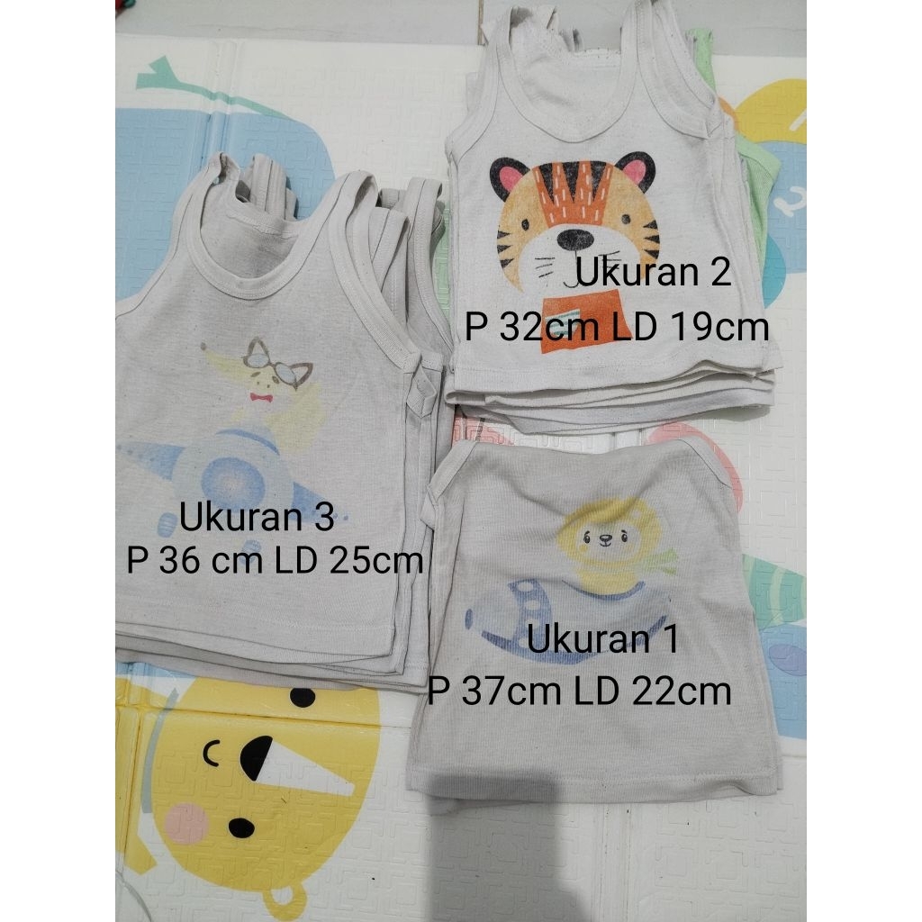 PRELOVED KAOS SINGLET KAOS SANGSANG KAOS DALAMAN ANAK LAKI-LAKI PEREMPUAN