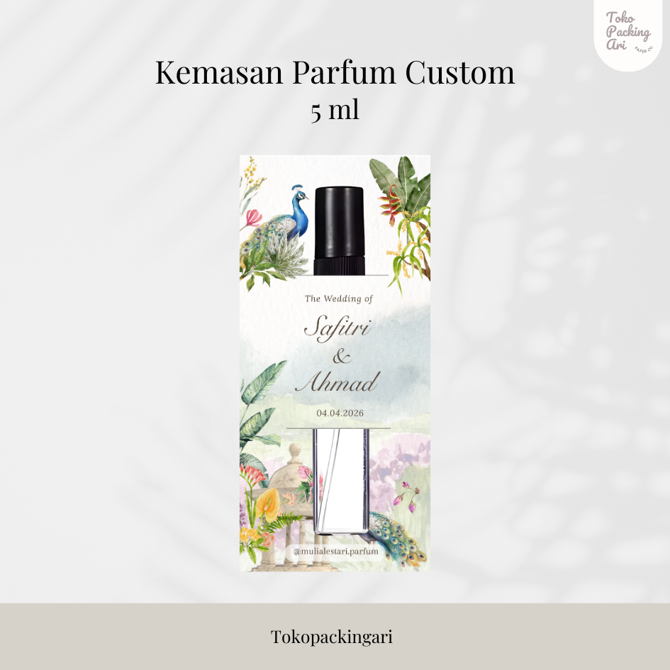 Kemasan Parfum Custom | Label Kemasan Parfum