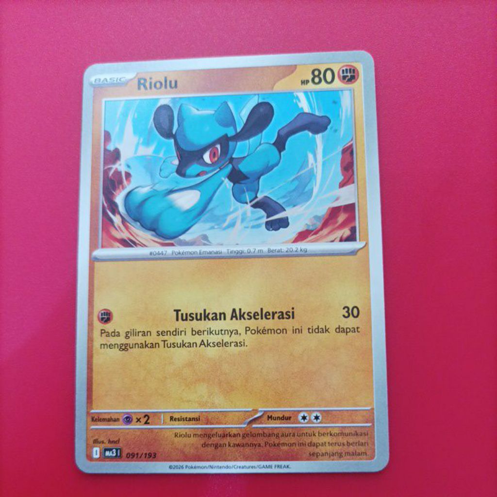 TCG Versi Indonesia Riolu