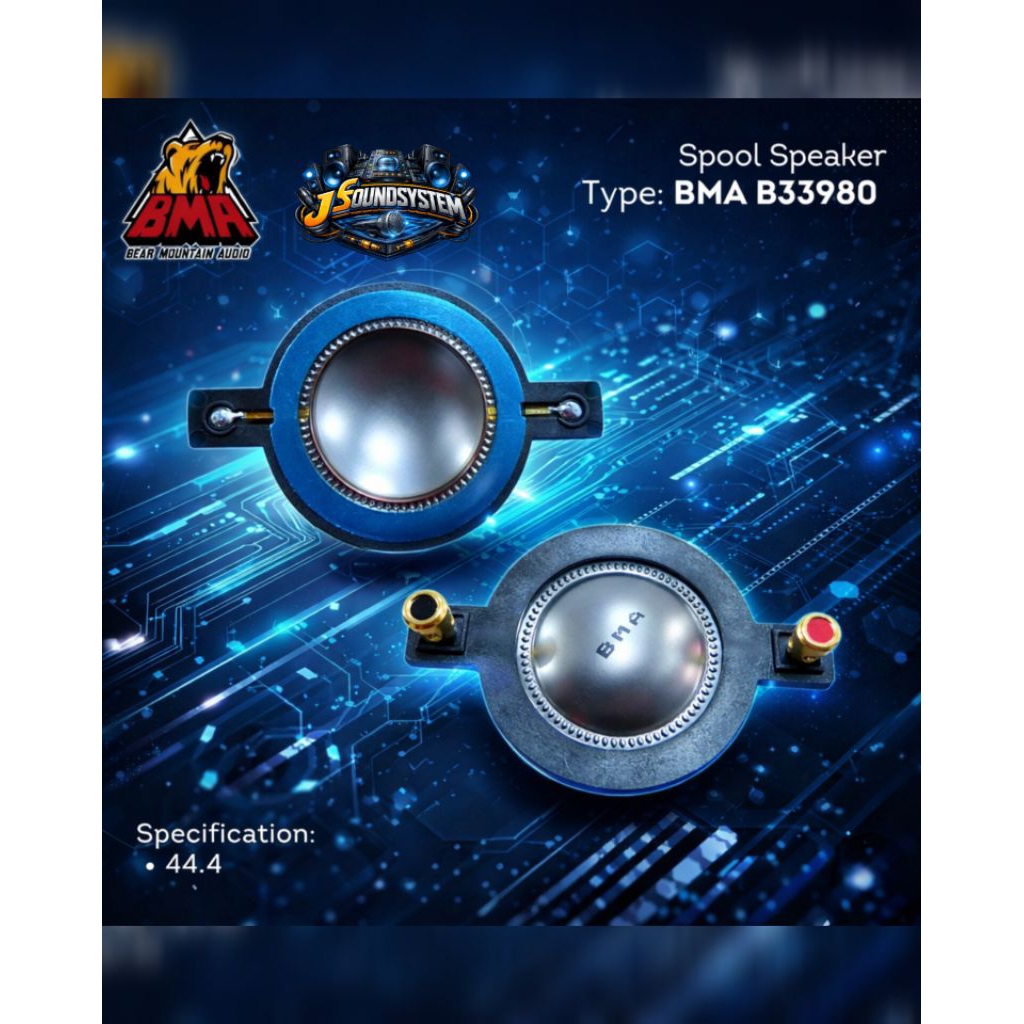 SPULL TWEETER BMA / SPULL TWEETER DRIVER BMA / BMA B33980 (44.4mm)