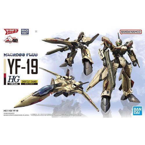 HG 1/100 MACROSS PLUS YF-19